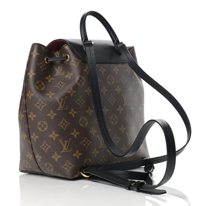 Louis Vuitton Monogram Montsouris PM Black 3 of 11