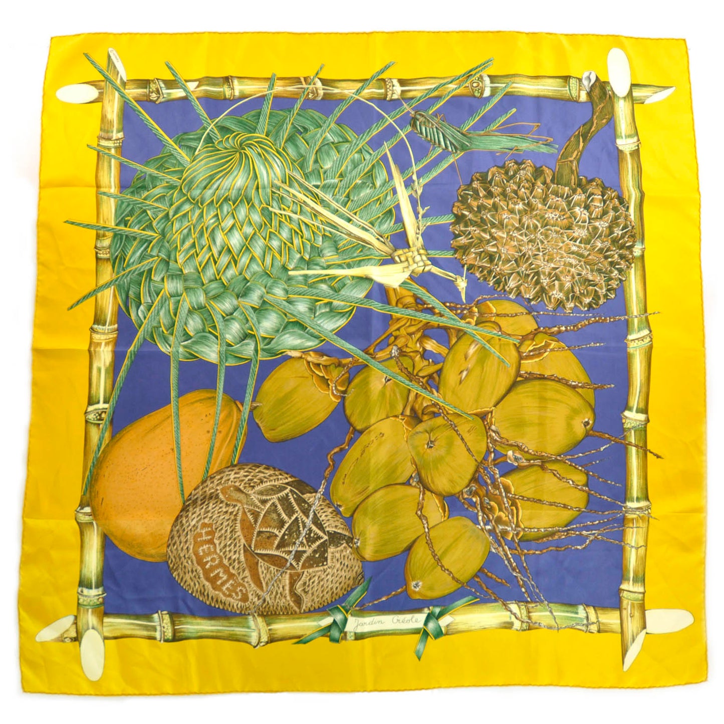 Silk Jardin Creole Scarf 90