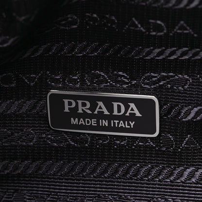 Prada Nappa Padded Signaux Triangle Crossbody Viola 6 of 8
