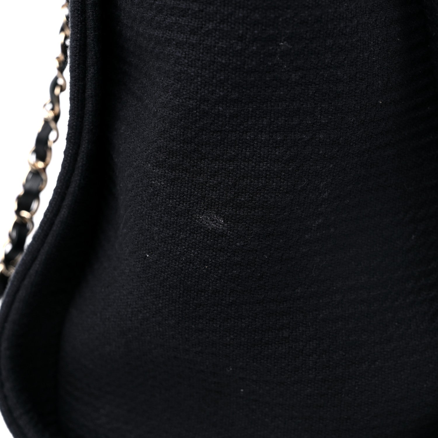 Chanel Mixed Fibers Small Deauville Tote Black 14 of 15