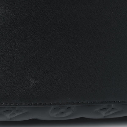 Louis Vuitton Lambskin Embossed Monogram Speedy 22 Bandouliere Black 6 of 6