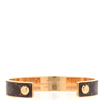 Louis Vuitton Monogram Cuff S Gold 3 of 6