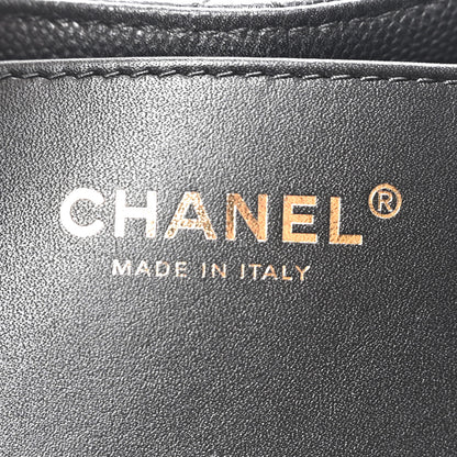 Chanel Caviar Quilted Mini Chanel 25 Handbag Black 5 of 9