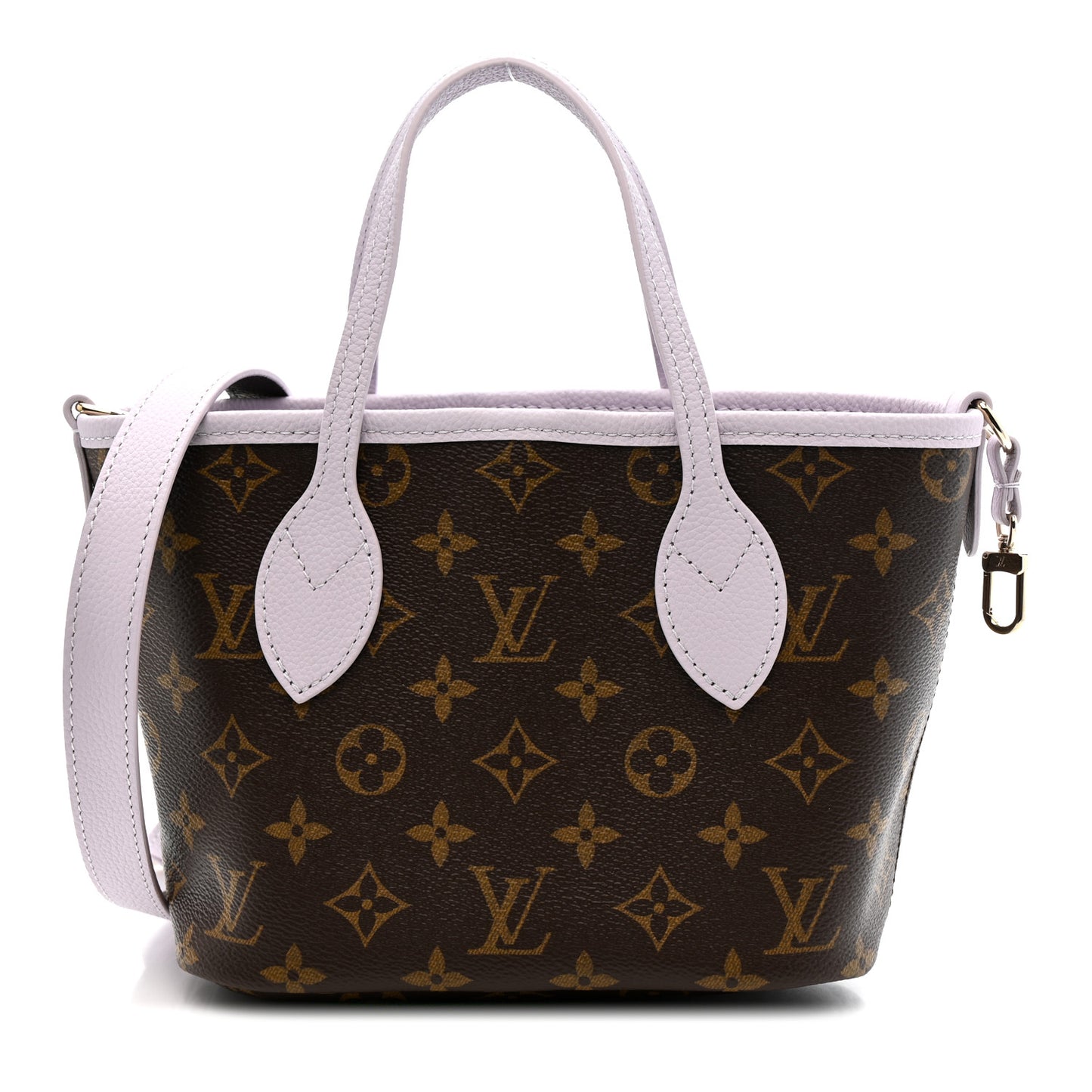 Monogram Neverfull Inside Out Bandouliere BB Misty Lilac