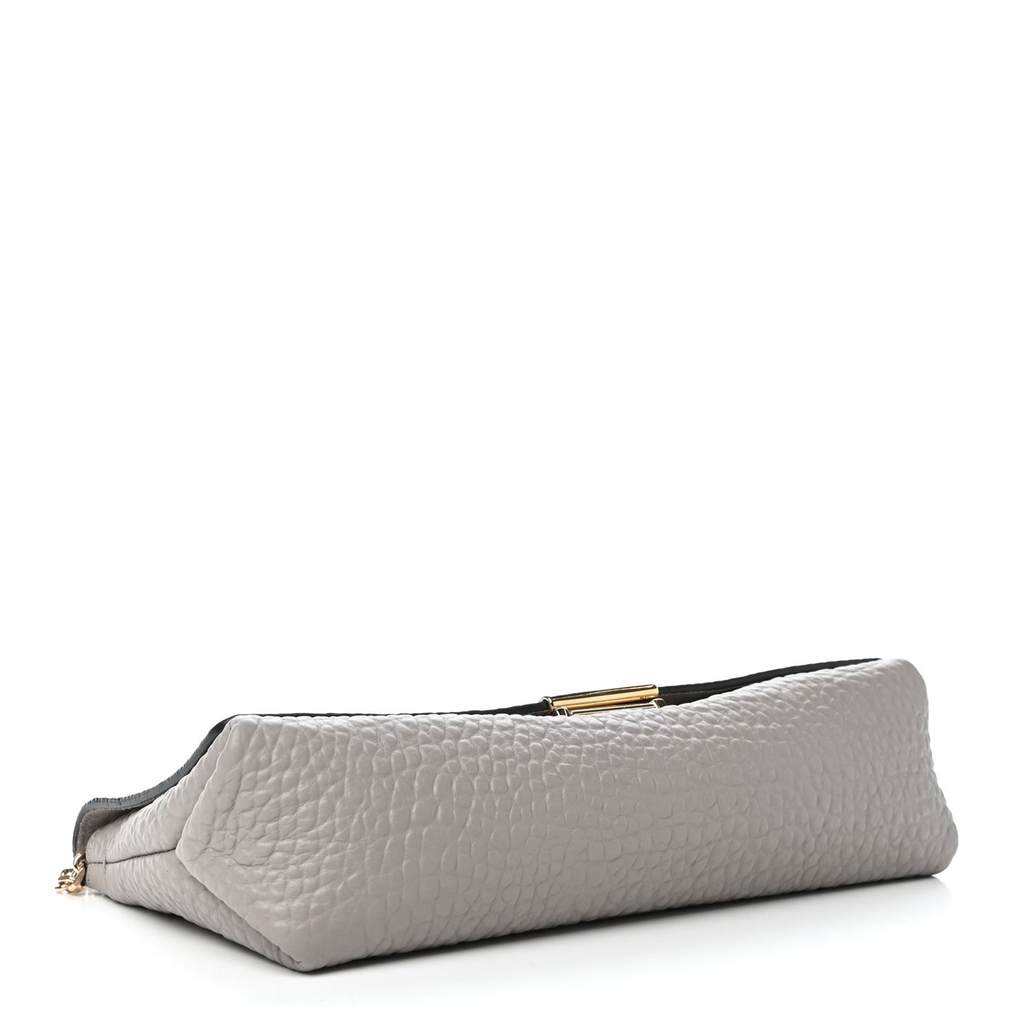 Signature Grain Medium Mildenhall Crossbody Bag Pale Grey