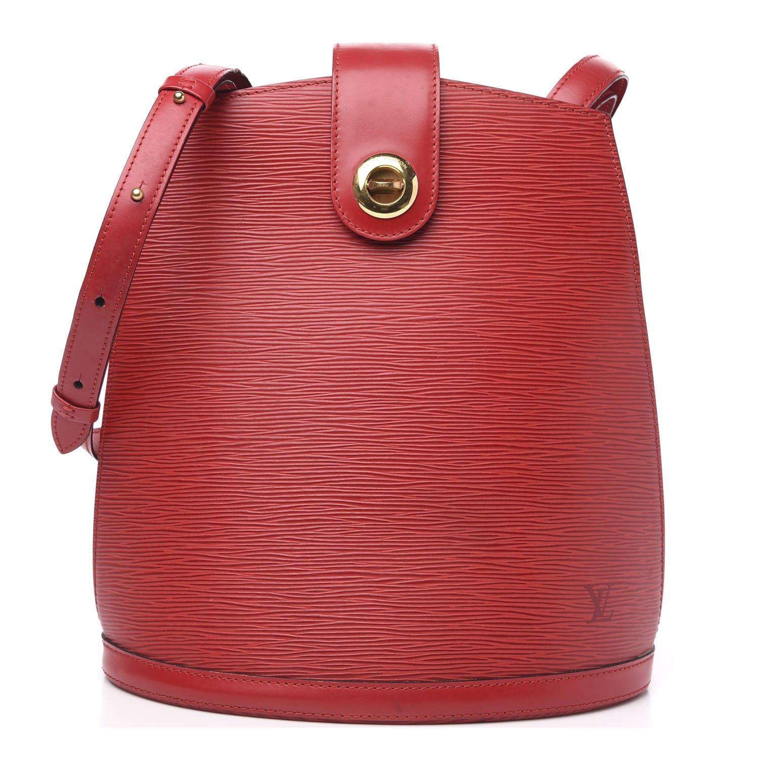 Louis Vuitton Epi Cluny Castillan Red 1 of 11