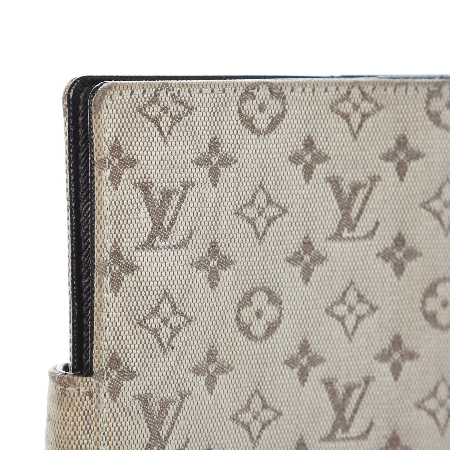 Louis Vuitton Mini Monogram Small Ring Agenda Light Kaki 7 of 9