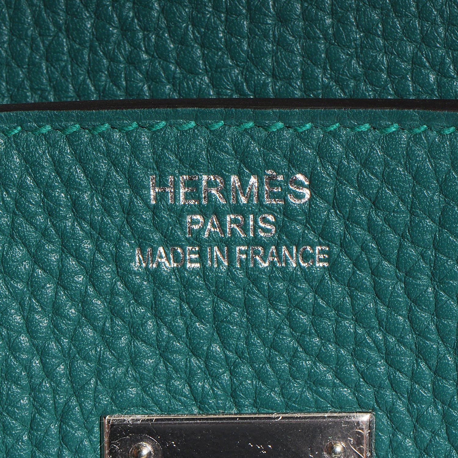 Hermes Togo Birkin 35 Malachite 7 of 25