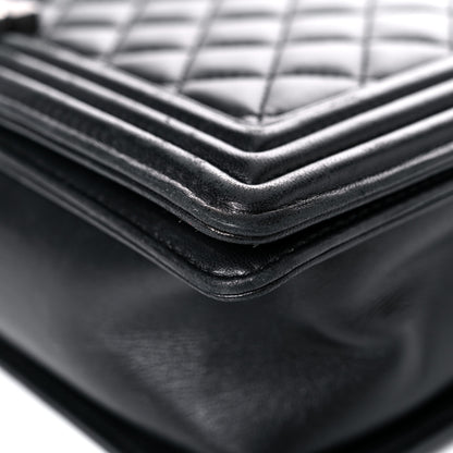 Chanel Lambskin Quilted New Medium Boy Flap Black 14 of 25