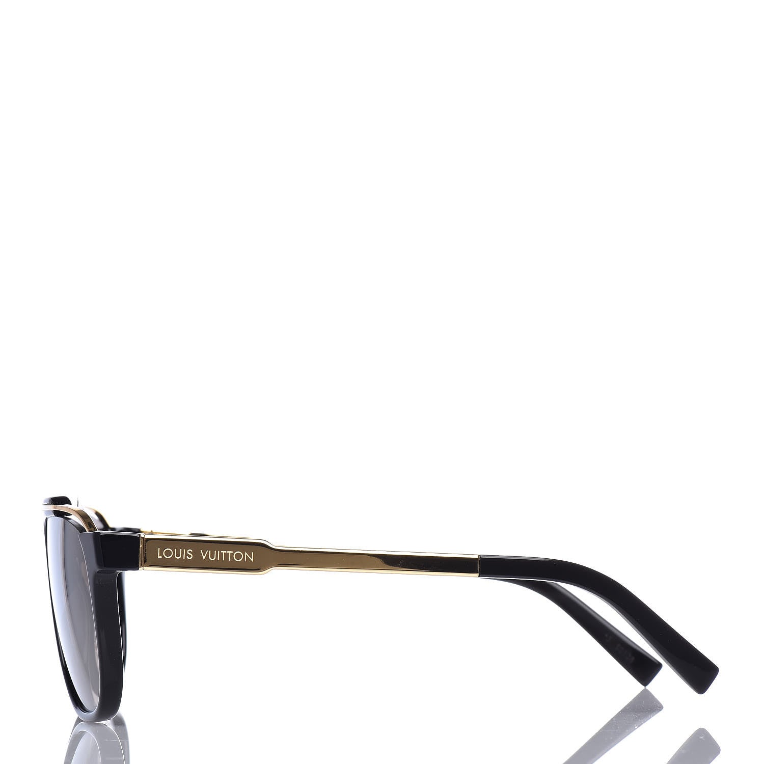 Louis Vuitton Acetate Evidence Sunglasses Black 3 of 7
