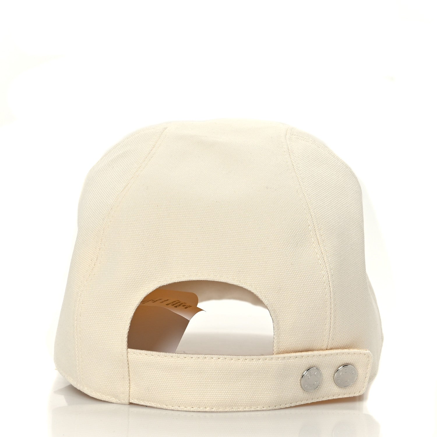 Hermes Cotton Hat 57 White Creme 5 of 7