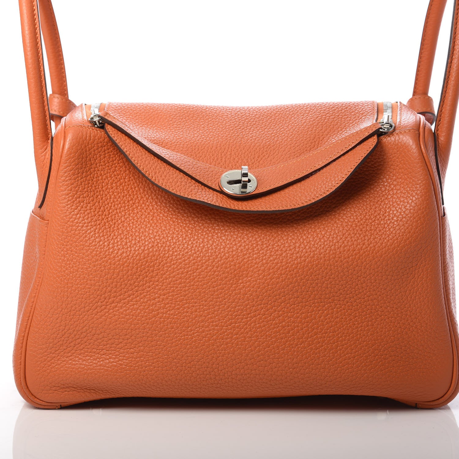 Hermes Taurillon Clemence Lindy 30 Feu 8 of 15