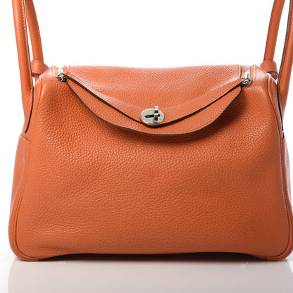 Hermes Taurillon Clemence Lindy 30 Feu 8 of 15