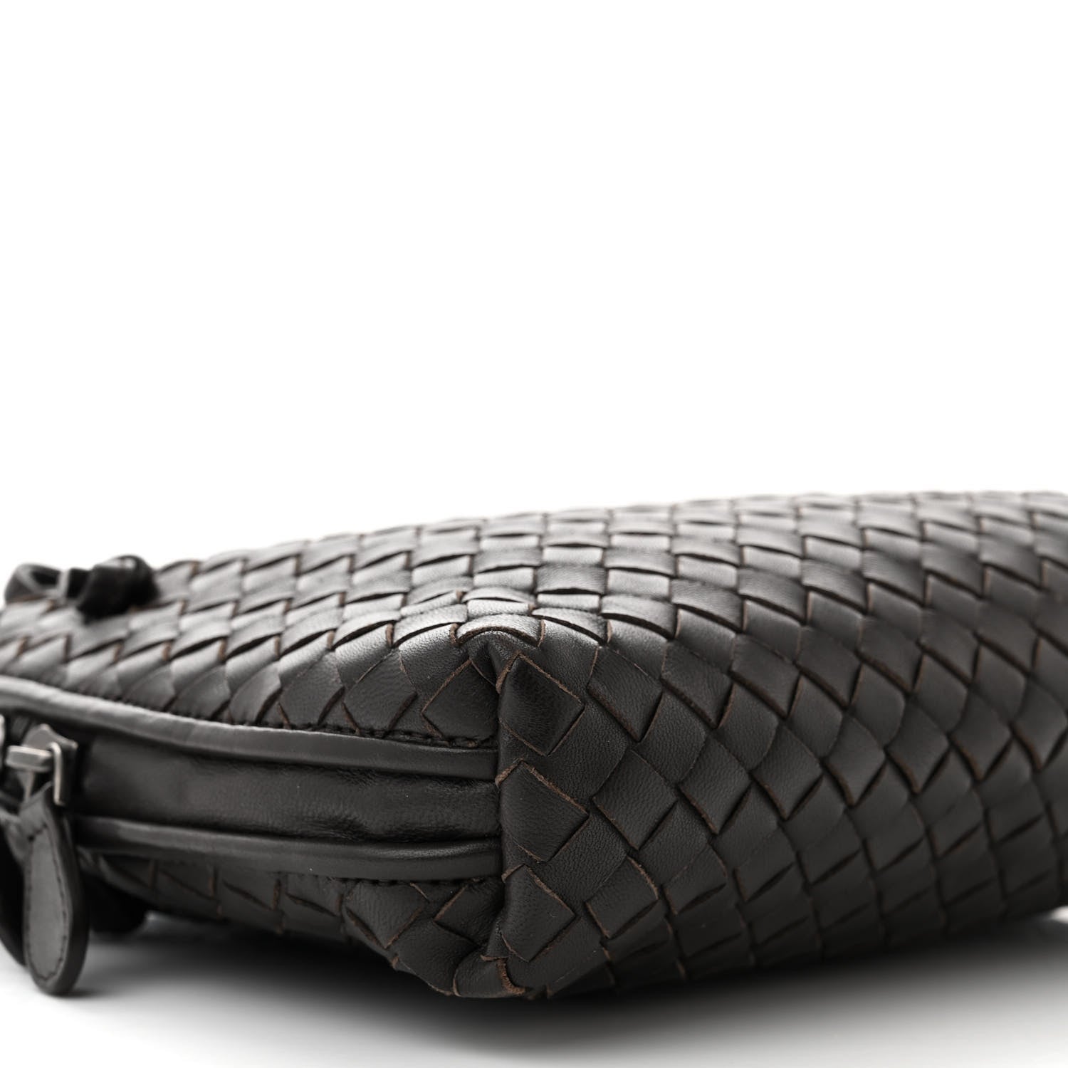 Bottega Veneta Nappa Intrecciato Nodini Bag Ebano 9 of 10