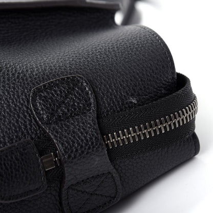 Celine Drummed Calfskin Mini Luggage Black 8 of 11