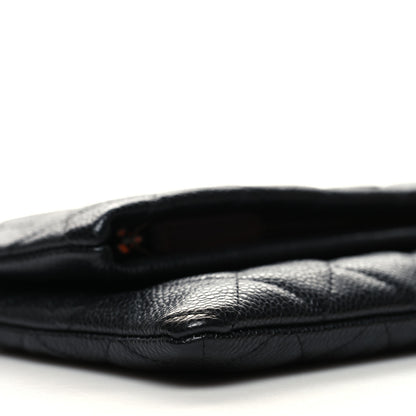 Chanel Caviar Quilted CC Beauty Clutch Black 10 of 11