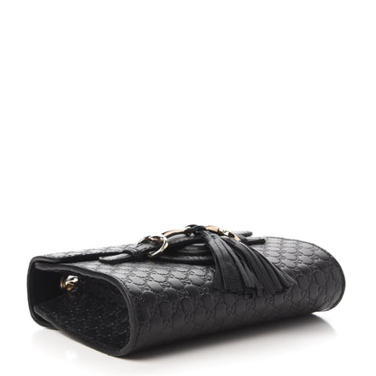 Gucci Microguccissima Mini Emily Shoulder Bag Black 4 of 10