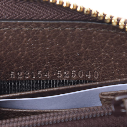 Gucci GG Supreme Monogram Web Ophidia Zip Around Wallet Brown 7 of 8