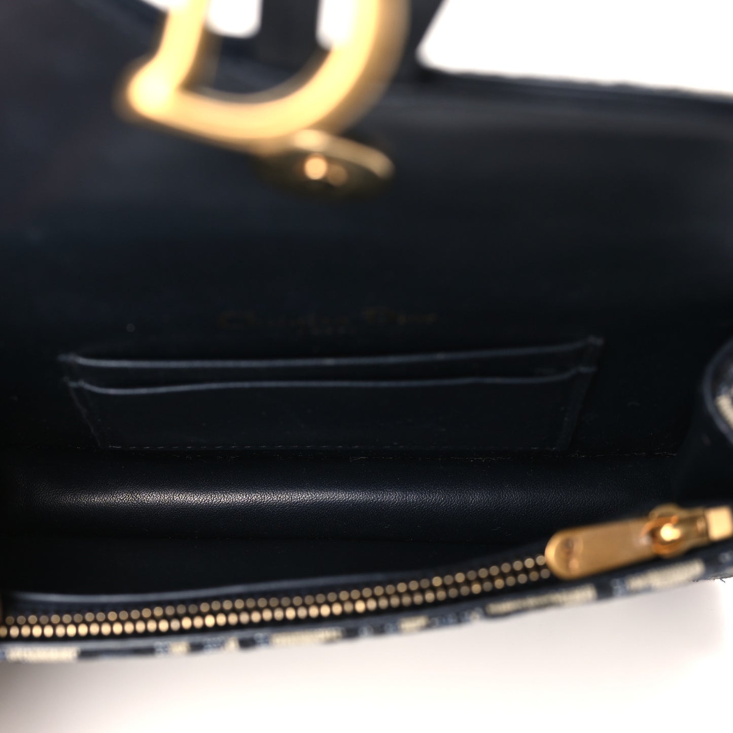Oblique Saddle Belt Bag Blue
