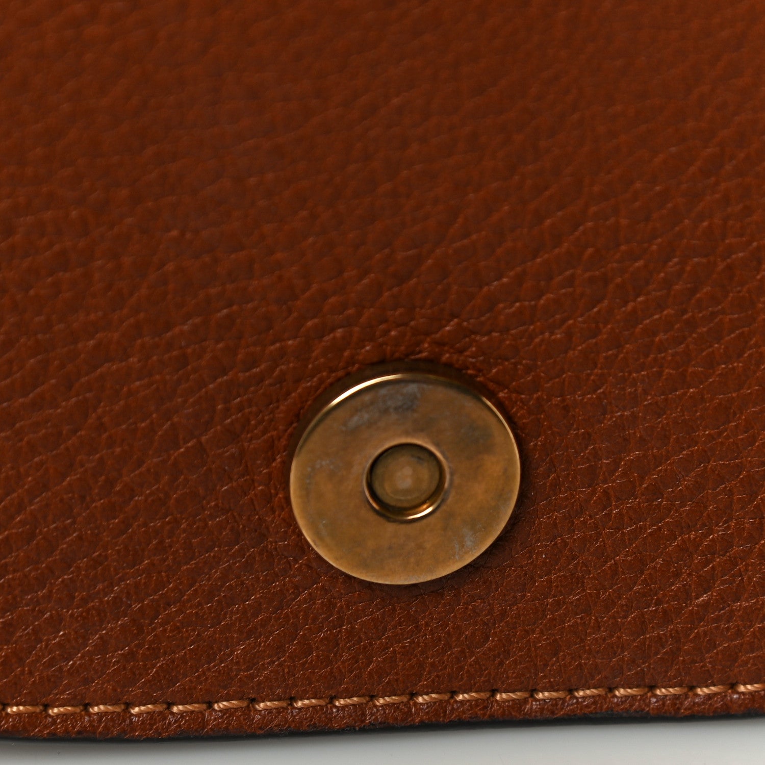 Chloe Calfskin Suede Small Nile Bracelet Bag Caramel 12 of 15