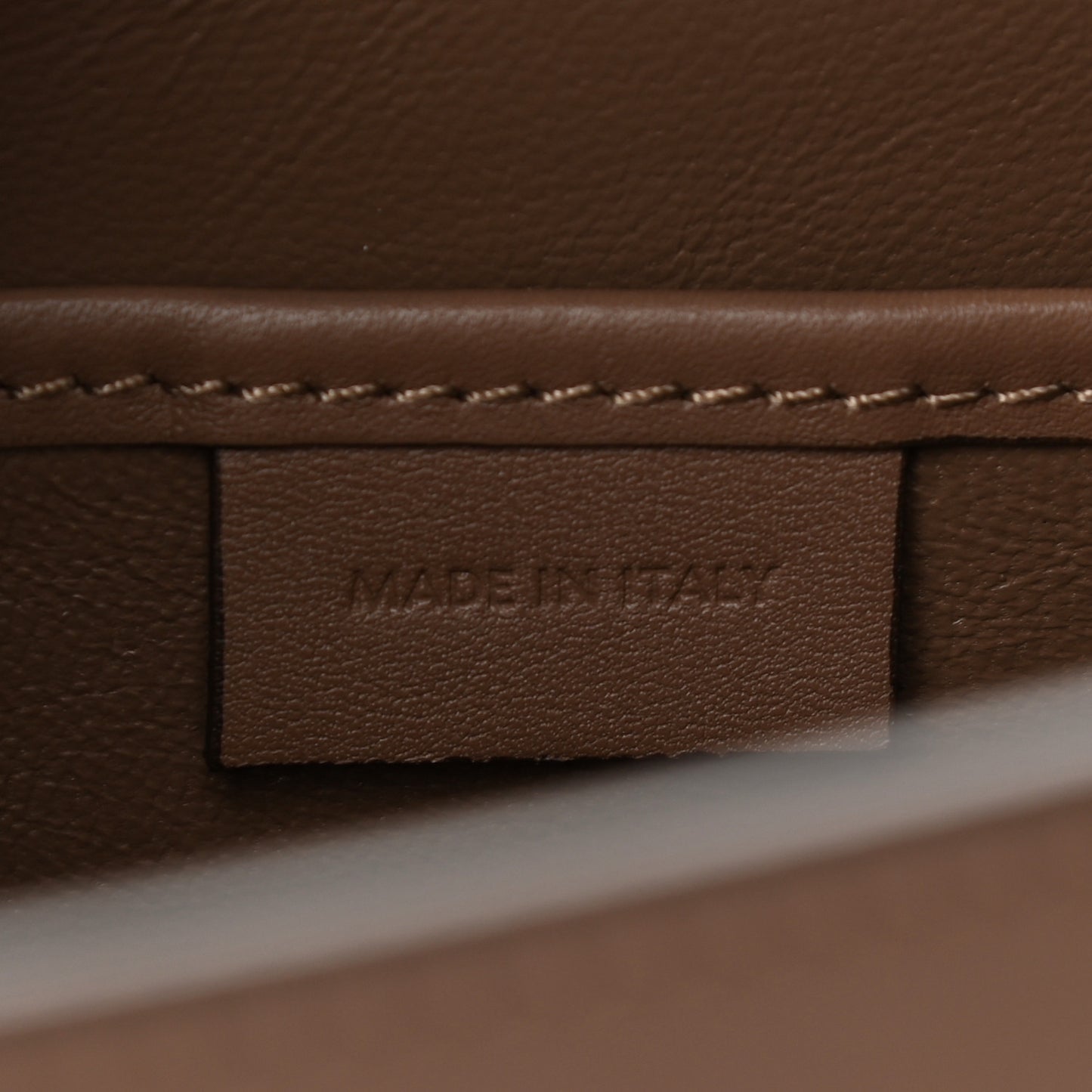 Smooth Calfskin Nano Luggage Camel