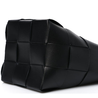 Bottega Veneta Nappa Maxi Intrecciato Cassette Bucket Bag Black 9 of 9