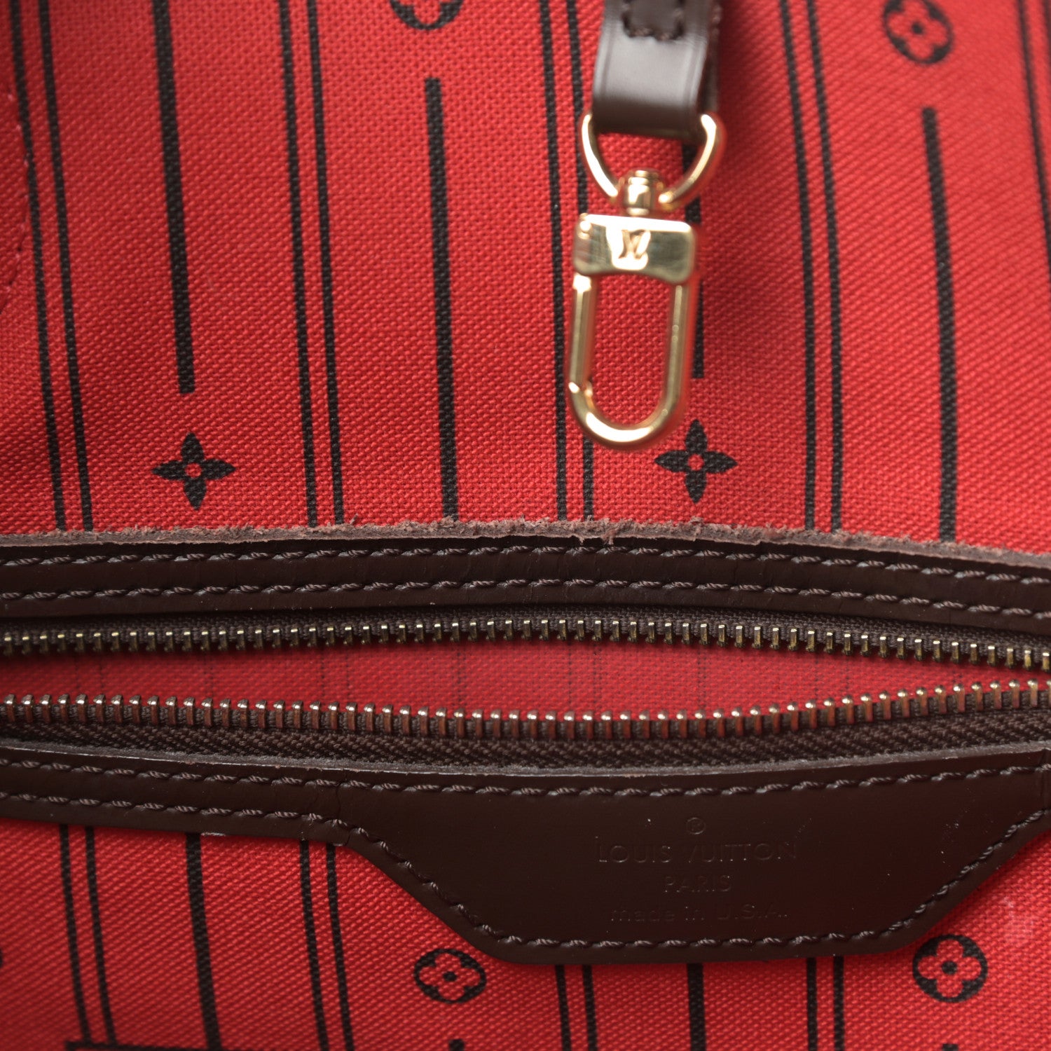 Louis Vuitton Damier Ebene Neverfull MM 12 of 19