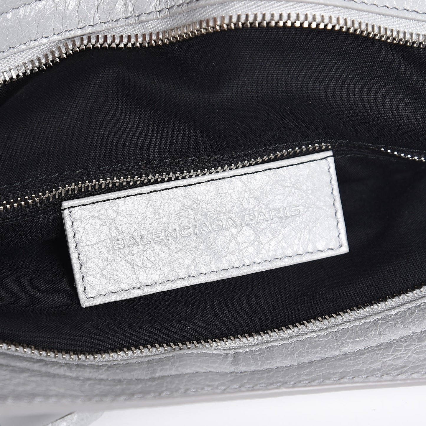 Agneau Giant 12 Silver Hardware Town Gris