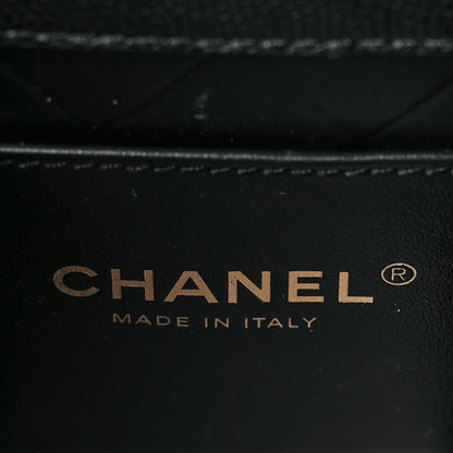 Chanel Caviar Quilted Moon Messenger Black 6 of 9