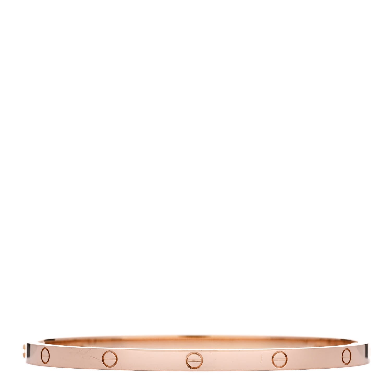 Cartier 18K Pink Gold Small LOVE Bracelet 17 2 of 4