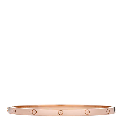 Cartier 18K Pink Gold Small LOVE Bracelet 17 2 of 4