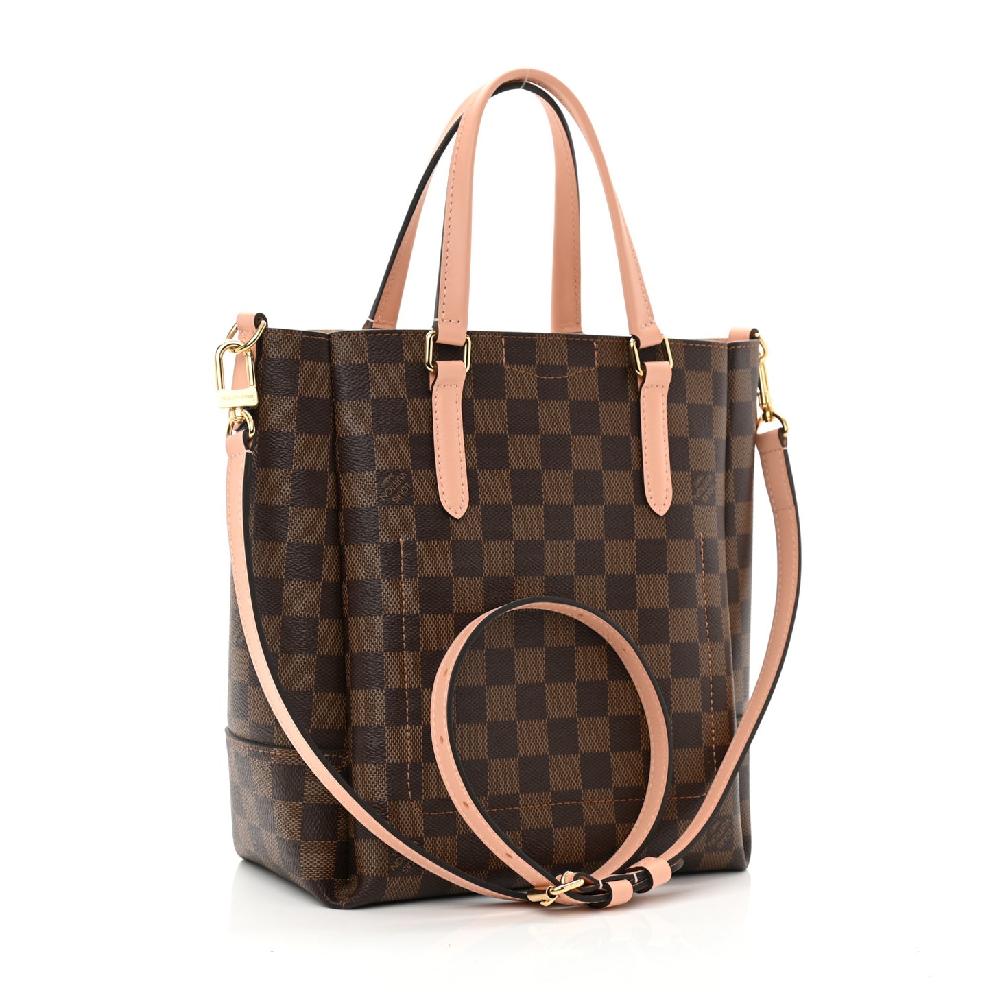 Damier Ebene Belmont PM Venus Pink
