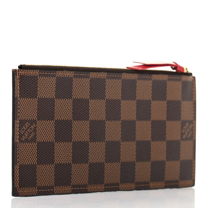Louis Vuitton Damier Ebene Felicie Chain Wallet Zippered Insert 3 of 6