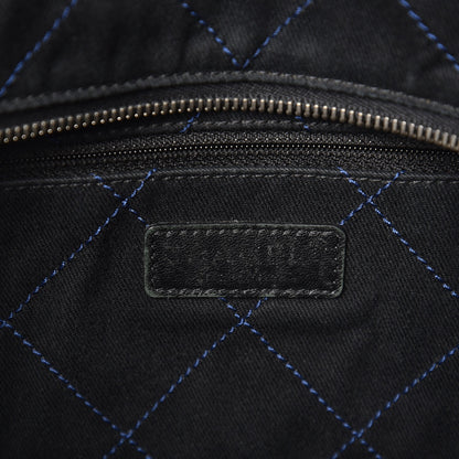 Chanel Grained Calfskin Shopping Fever Tote Blue 6 of 7