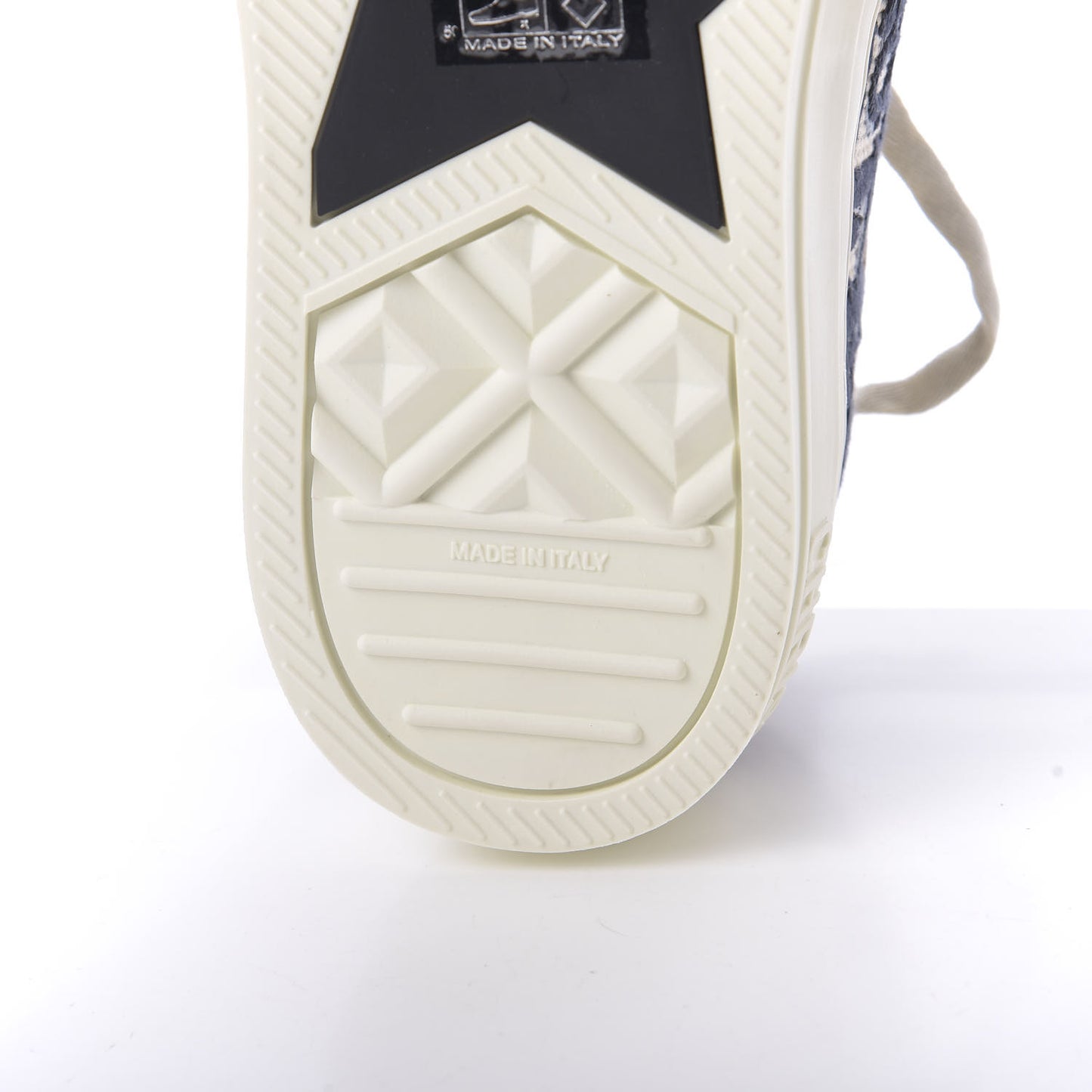 Canvas Oblique Walk'N'Dior Low Top Sneakers 39 Deep Blue