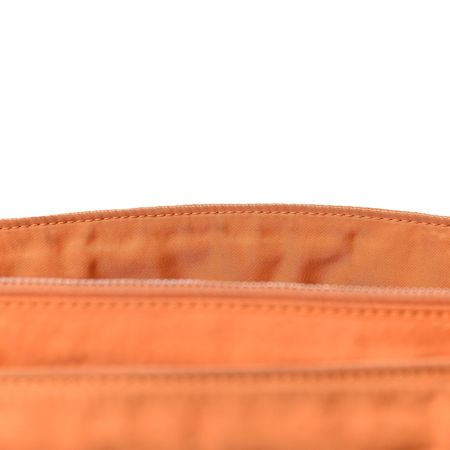 Tessuto Nylon Quilted Impunturado Bag Ambra