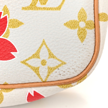 Louis Vuitton Monogram Cherry Blossom Pochette Accessories Red 10 of 11