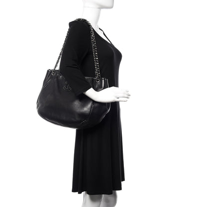 Chanel Lambskin Sensual Hobo Black 2 of 11