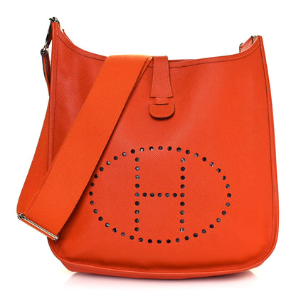 Hermes Epsom Evelyne III GM Orange 1 of 11