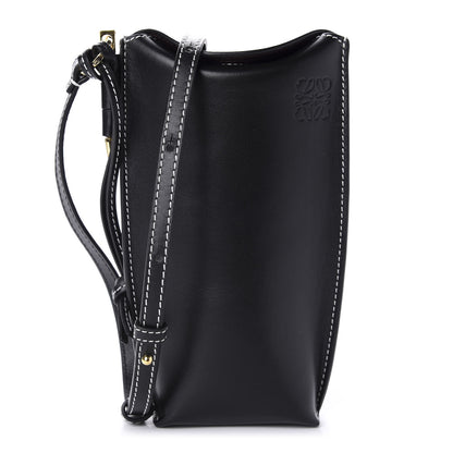 Loewe Smooth Calfskin Mini Gate Pocket Black 1 of 10