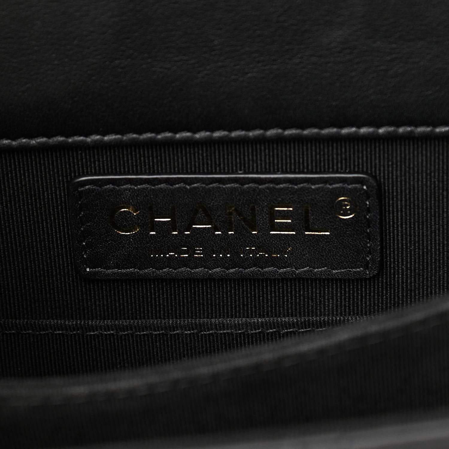 Chanel Calfskin Quilted North South Boy Flap Black 6 of 10