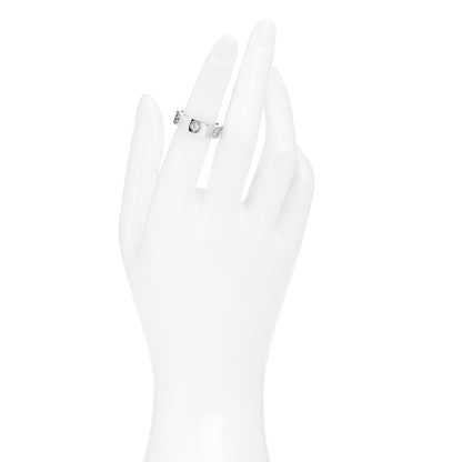 Cartier Platinum 1 Diamond 5.5mm LOVE Ring 50 5.25 2 of 4