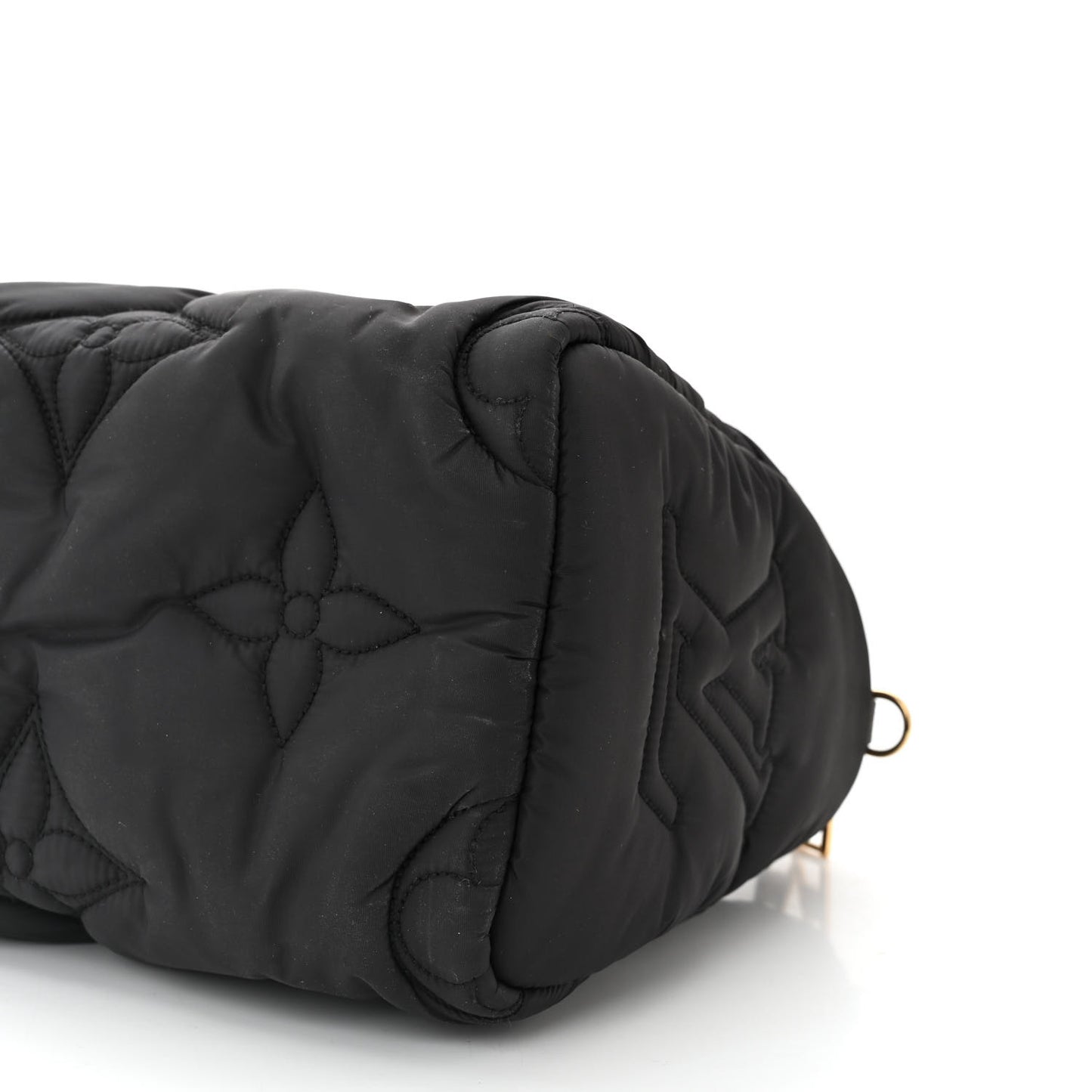 Econyl Mini Monogram Pillow Speedy Bandouliere 25 Black