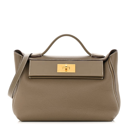 Hermes Togo Swift 24/24 29 Etoupe 1 of 18