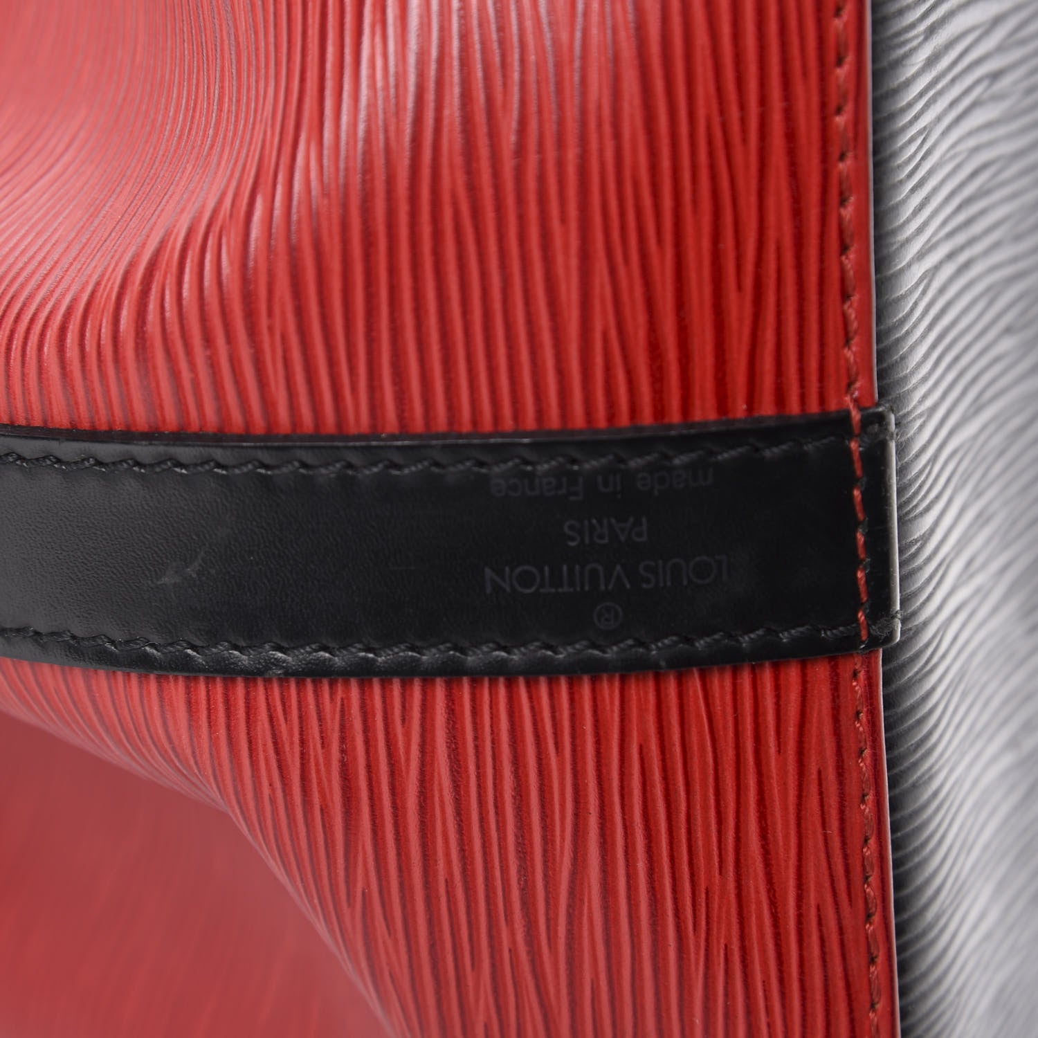 Louis Vuitton Epi Petit Noe Red Black 10 of 10