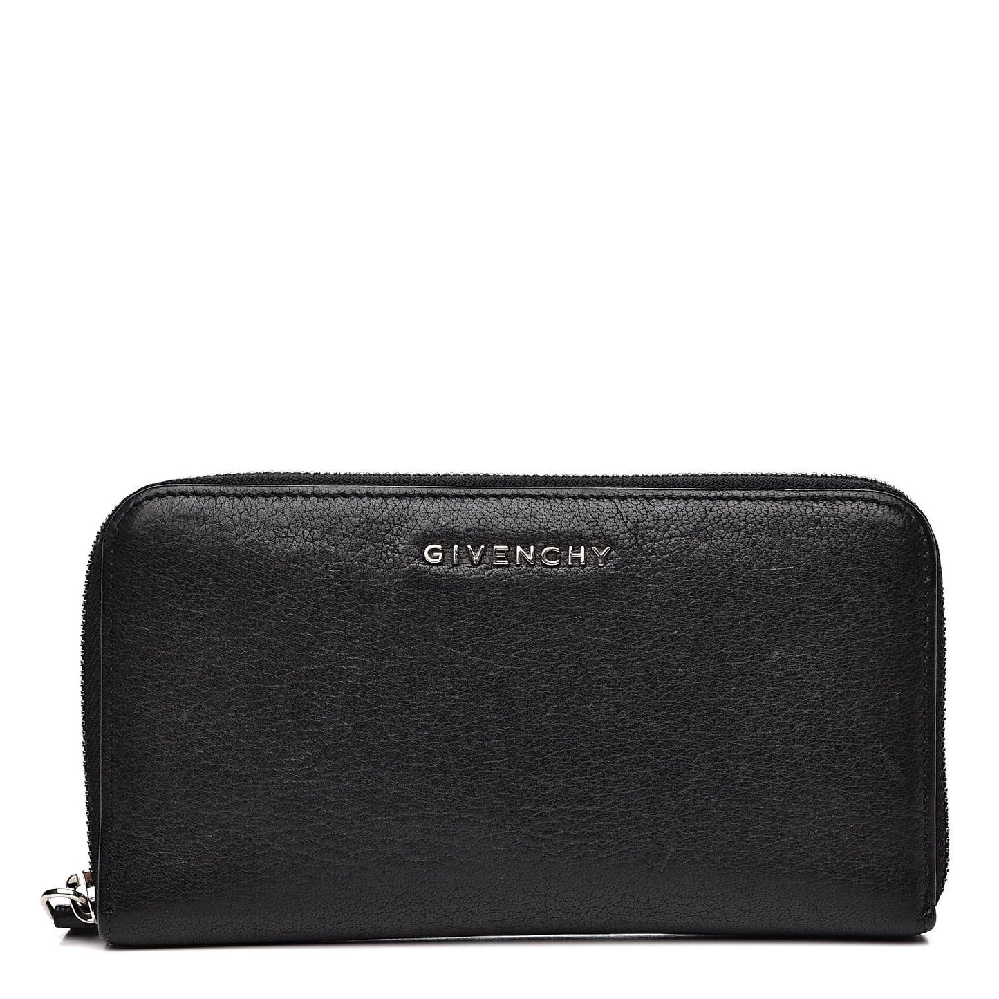 Sugar Goatskin Pandora Zip Around Wallet Black