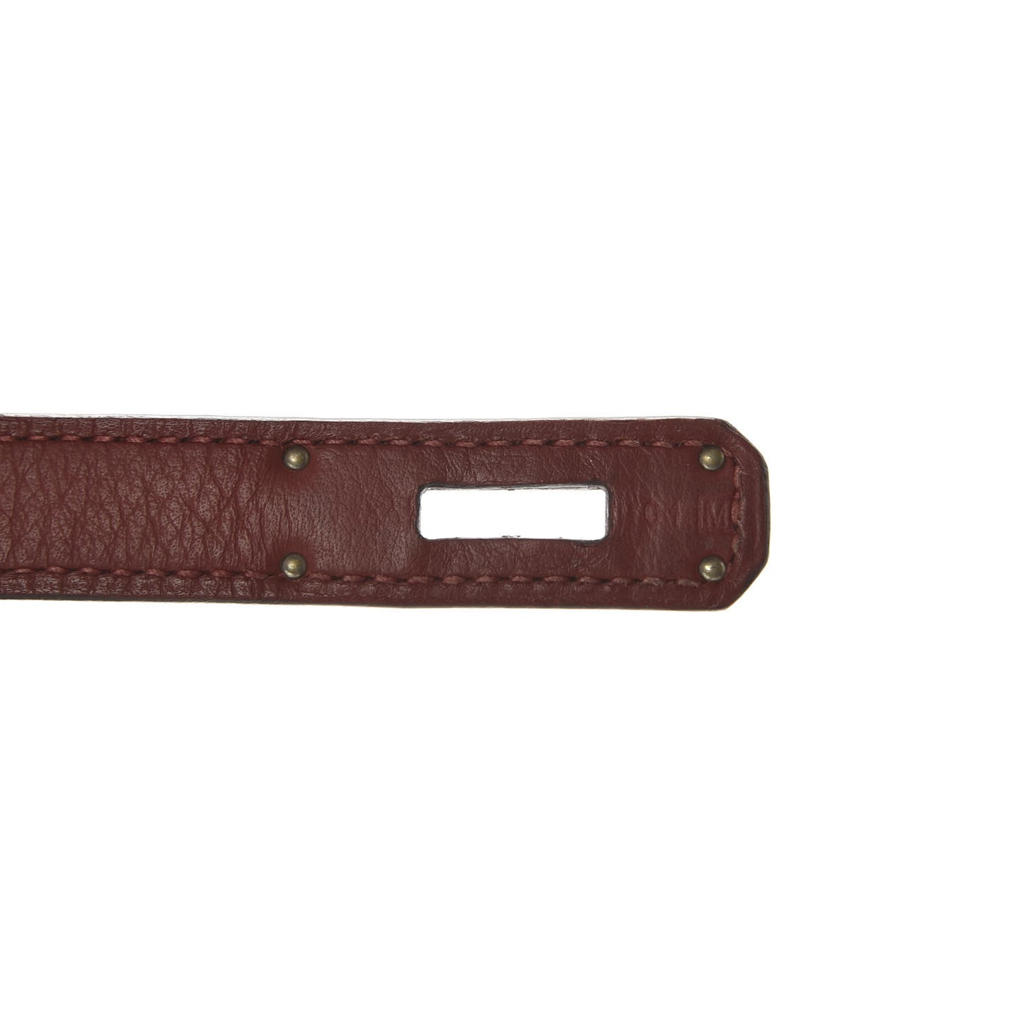 Taurillon Clemence Birkin 35 Rouge Venetian