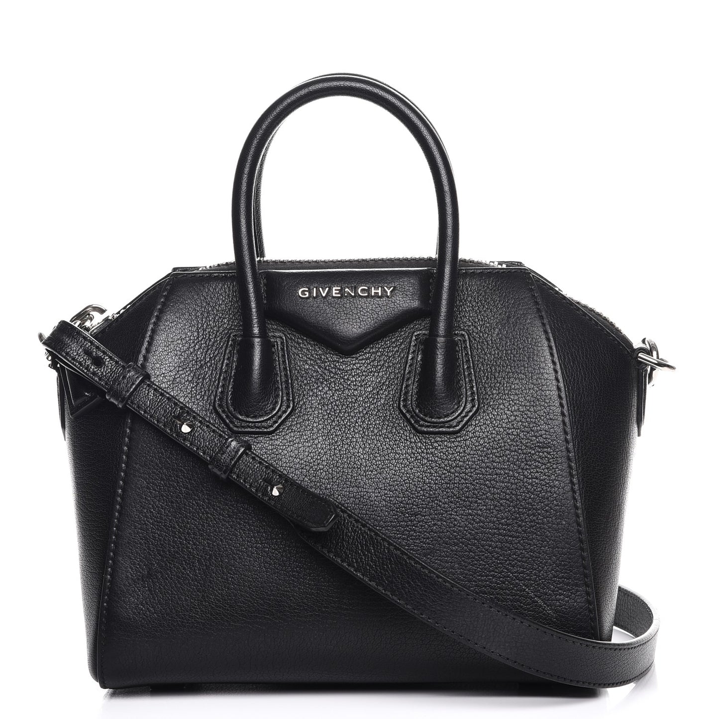 Sugar Goatskin Mini Antigona Black