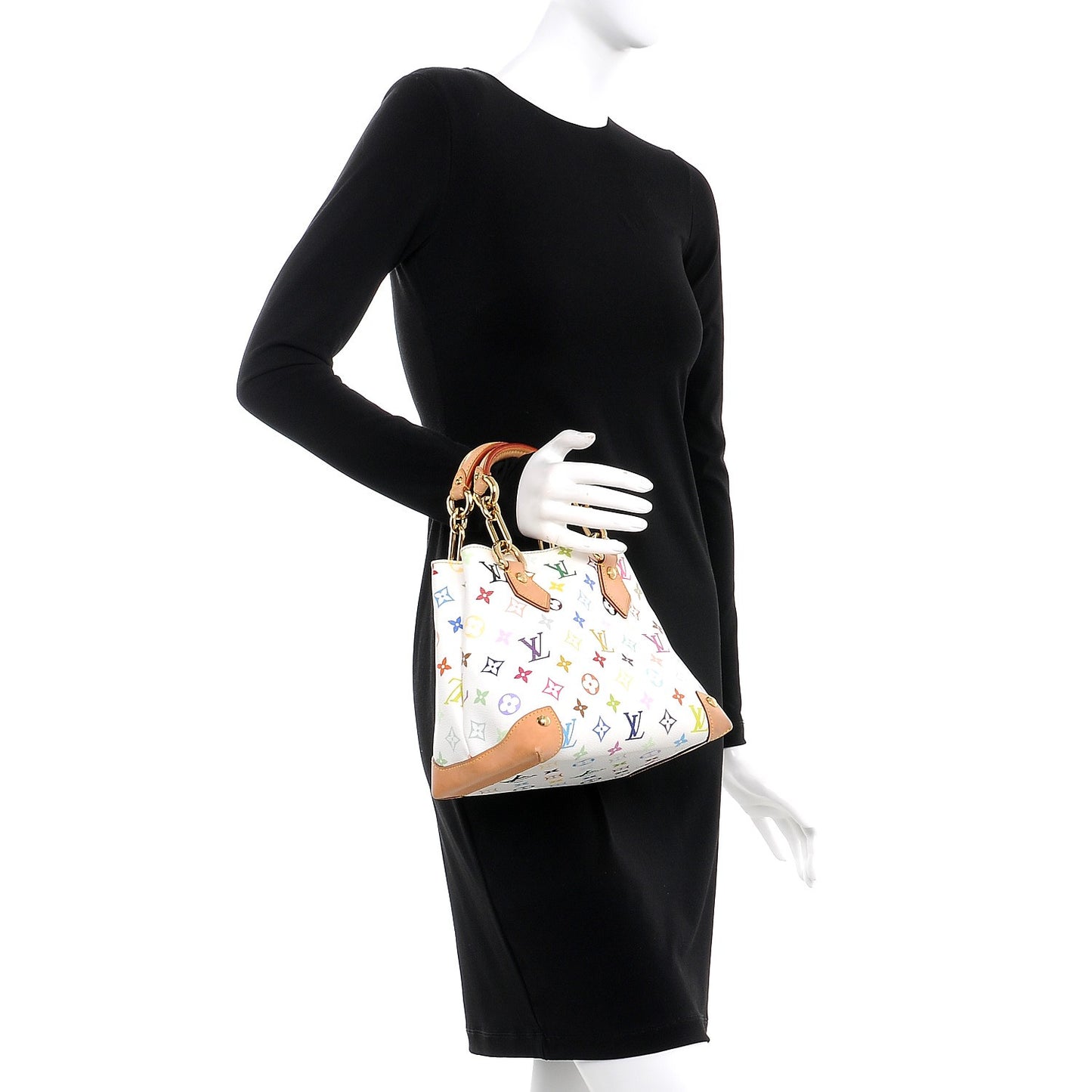 Monogram Multicolor Audra White