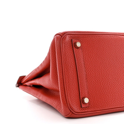 Hermes Togo Birkin 30 Vermillion 9 of 12